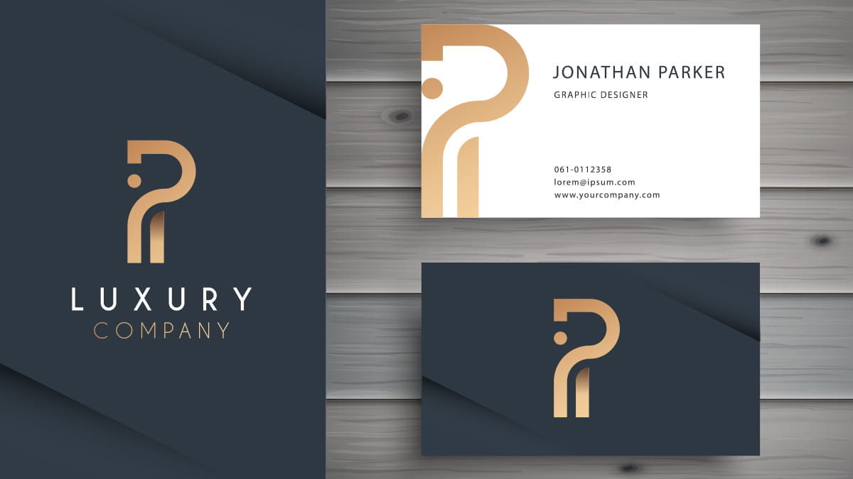 business card logo design